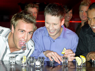 Relieved patrons felt free to express themselves at the recently outed bar Friday night.